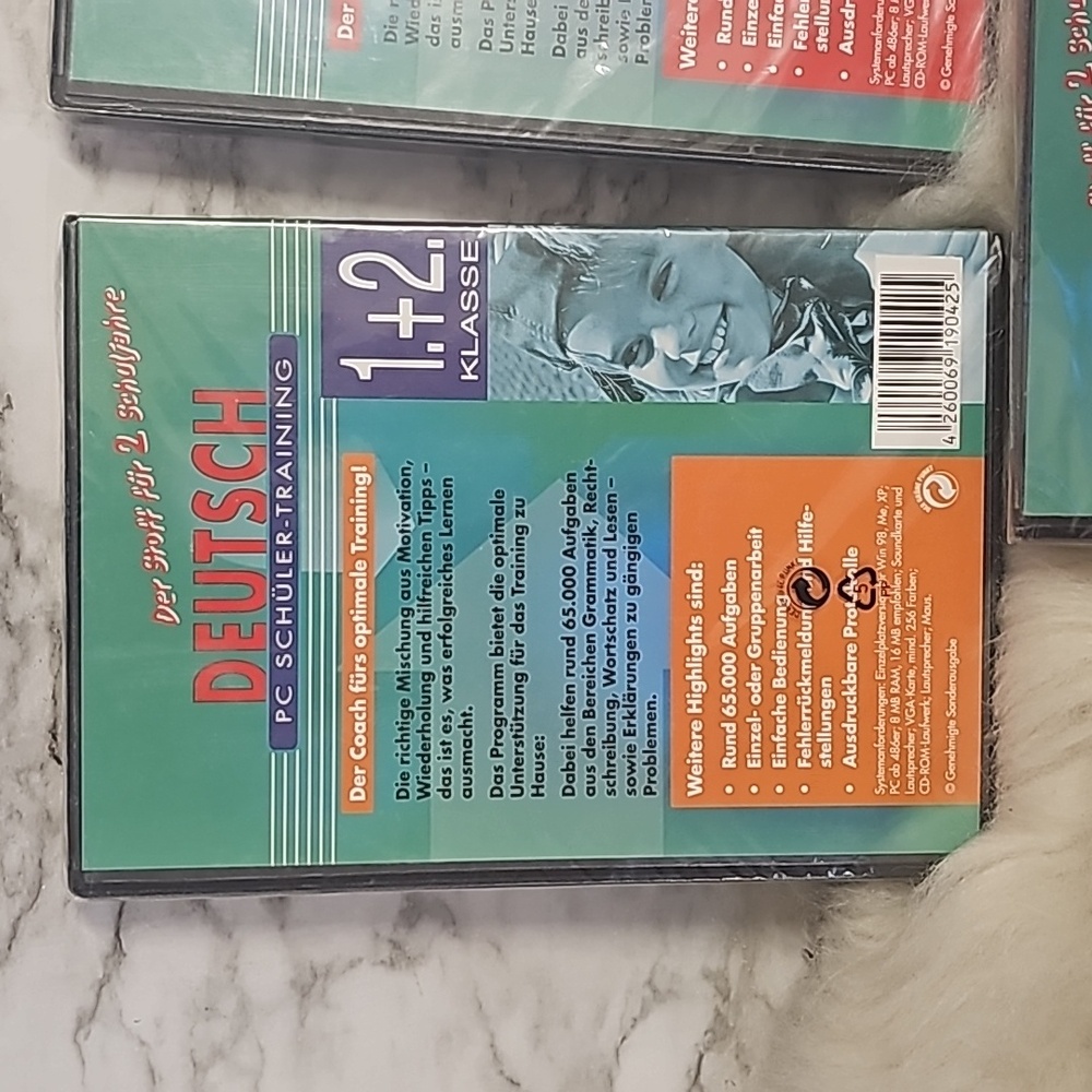 New sealed 3 PC CD-ROMs German homeschooling grades 1 to 6 all subjects - Picture 6 of 10